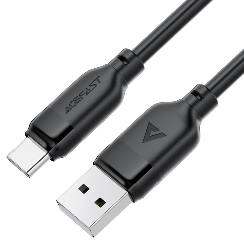 Дата кабель Acefast C16-04 USB to USB-C 3 А (1.2 м) Black