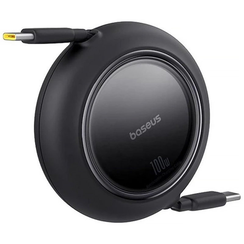 Дата кабель Baseus Free2Pull Mini Retractable USB-C → USB-C 100W (2 м) (P10364500113) Cluster Black