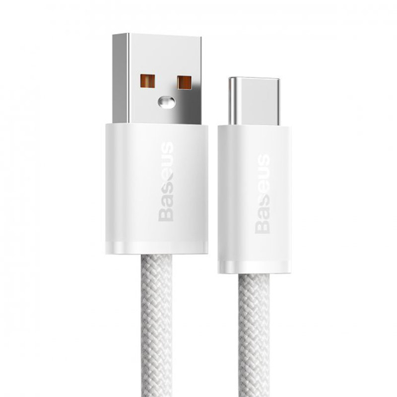 Дата кабель Baseus Dynamic Series USB to USB-C 100W (2 м) (CALD00070) White