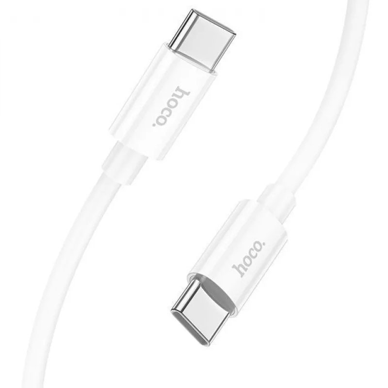 Дата кабель Hoco X87 Magic USB-C → USB-C PD 60W (1 м) White