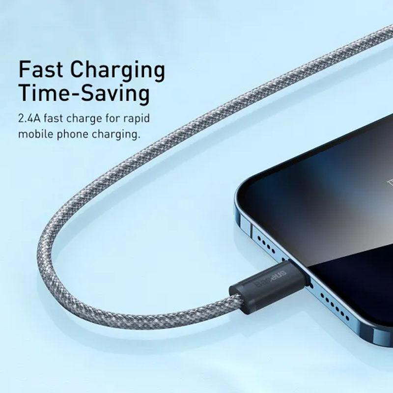 Дата кабель Baseus Dynamic Series USB to Lightning 2.4 А (2 м) (CALD00050)