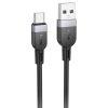 Дата кабель Hoco X109 Energy silicone USB to Type-C (2m) Black