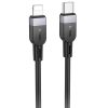 Дата кабель Hoco X109 Energy silicone Type-C to Lightning (3m) Black