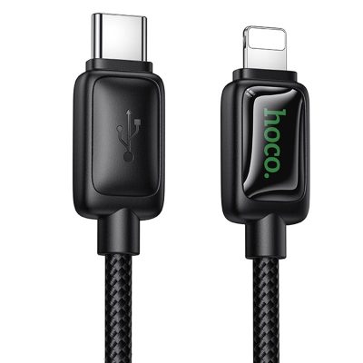 Дата кабель Hoco U146 Mundo Type-C to Lightning 30W (1.2m) Black