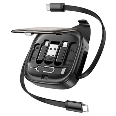 Дата кабель Hoco U140 with cable set 5in1 60W (0.95 м) Black