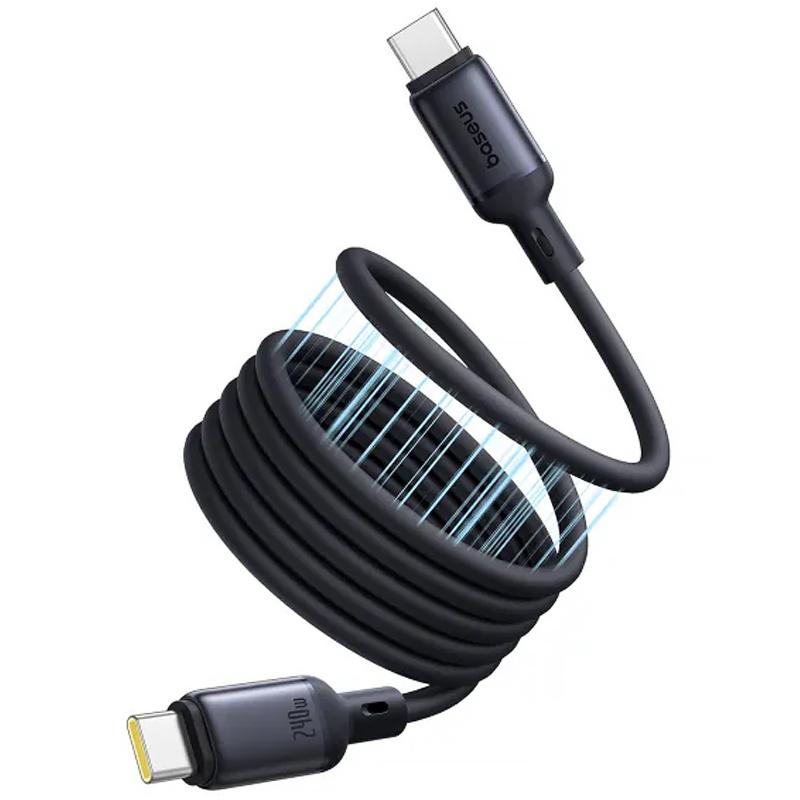 Дата кабель Baseus PicoGo USB-C → USB-C 240W (1 м) (E04233) Cosmic Black