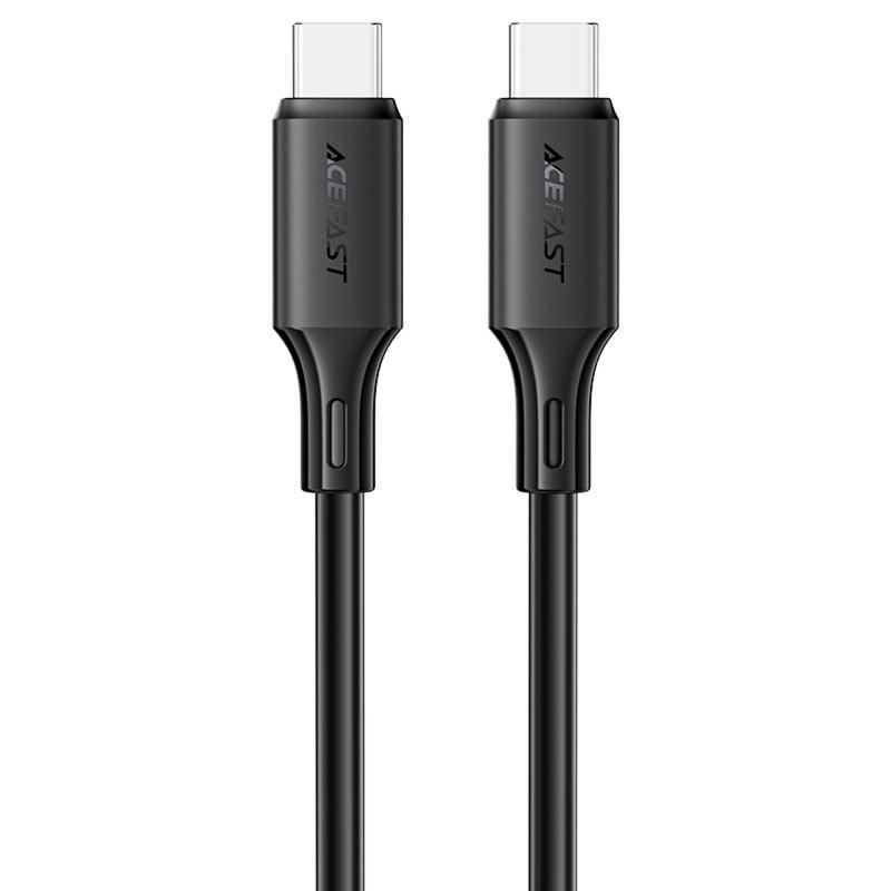 Дата кабель Acefast C17-03 USB-C → USB-C 60W (1.2 м) Black