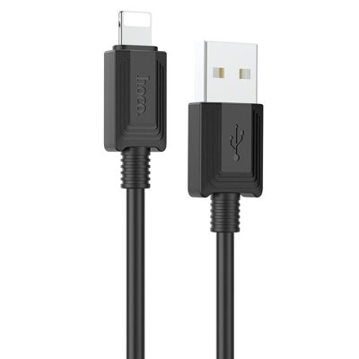 Дата кабель Hoco X73 Ferry USB to Lightning 2.4 А (1 м) Black