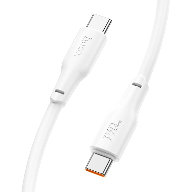 Дата кабель Hoco X93 Force USB-C → USB-C 60W (1 м) White