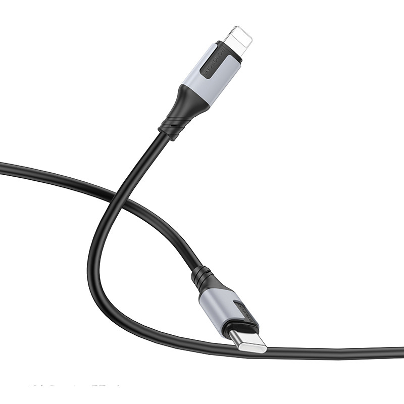 Дата кабель Borofone BX101 Creator USB-C → Lightning 27W (1 м) Black