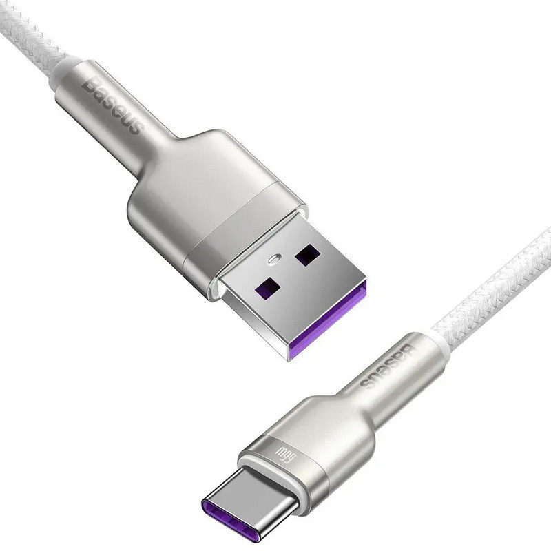 Дата кабель Baseus Cafule Metal USB to USB-C 66W (1 м) (CAKF00010)