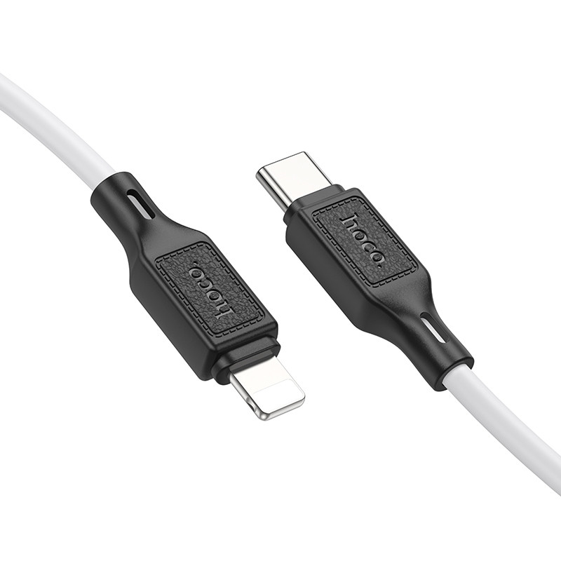 Дата кабель Hoco X90 Cool silicone USB-C → Lightning 20W (1 м)