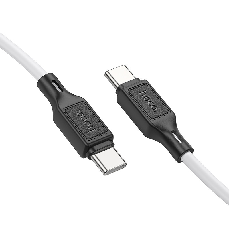 Дата кабель Hoco X90 Cool silicone USB-C → USB-C 60W (1 м)