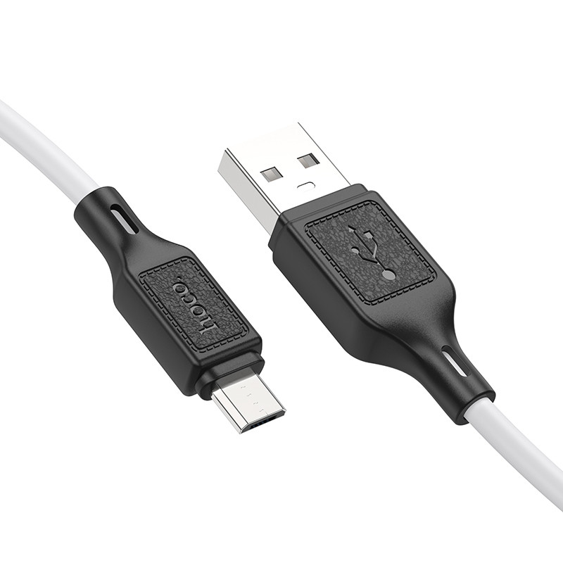 Дата кабель Hoco X90 Cool silicone USB to Micro-USB (1 м)