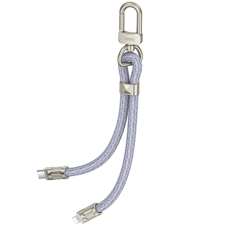 Дата кабель-шнурок Hoco GH5 Elegant USB-C → Lightning (0.21 м)