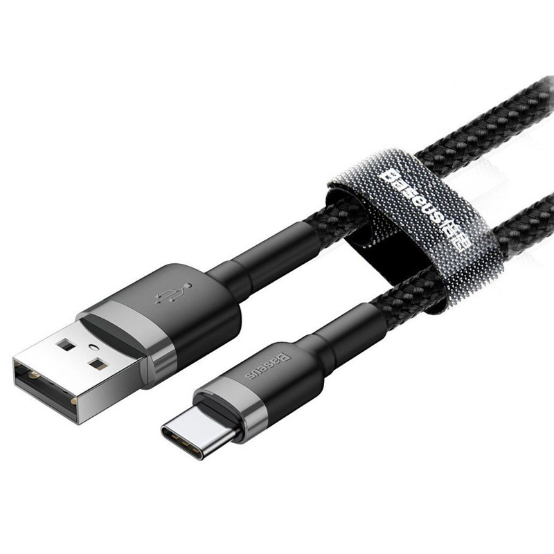 Дата кабель Baseus Cafule USB to USB-C Cable 2 А (2 м) (CATKLF-C)