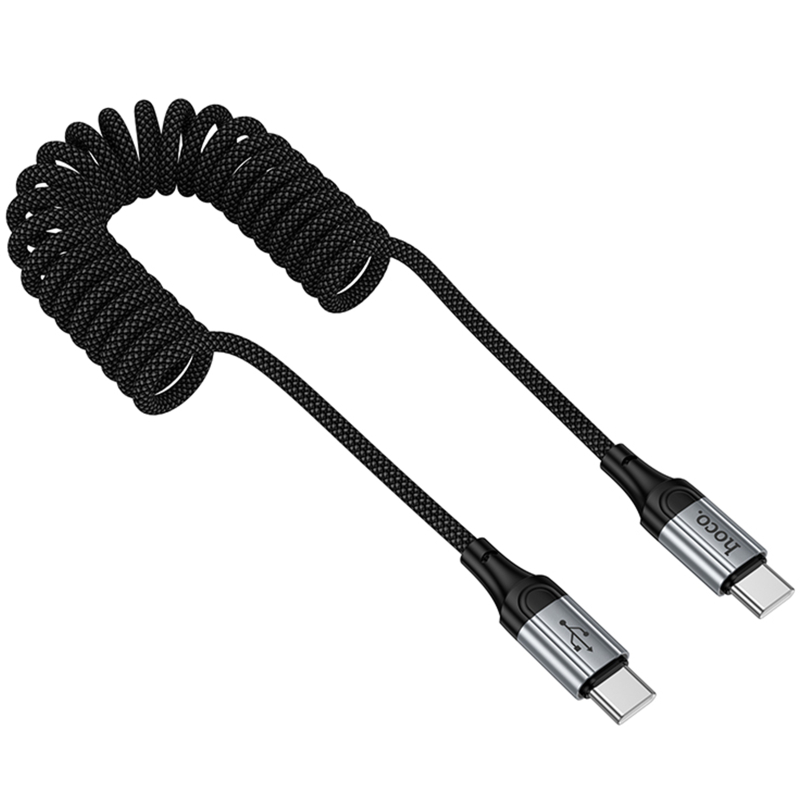 Дата кабель Hoco X121 Nuevo USB-C → USB-C 60W (1.5 м) Black
