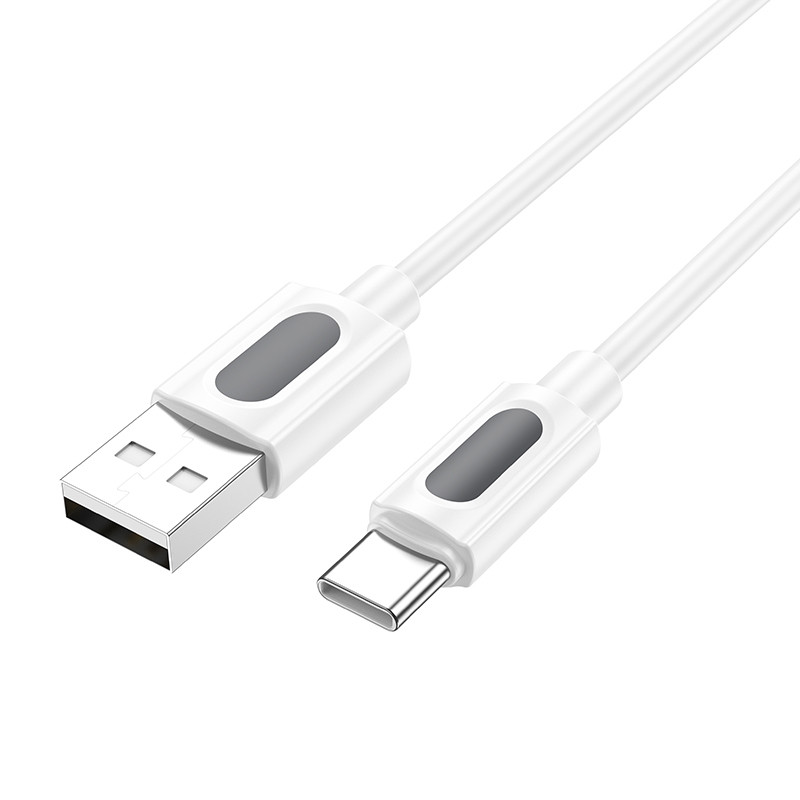 Дата кабель Borofone BX114 Structure USB to USB-C 3 А (1 м)