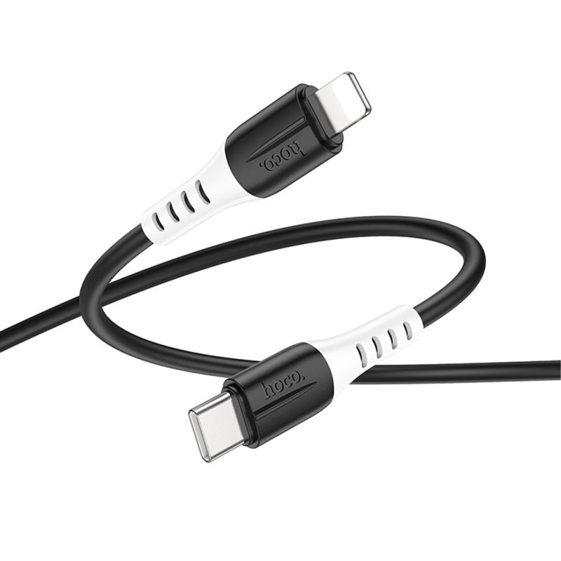 Дата кабель Hoco X82 Silicone USB-C → Lightning 20W (1 м)