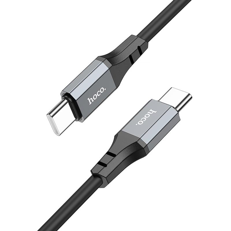 Дата кабель Hoco X86 Spear USB-C → USB-C 60W (1 м)