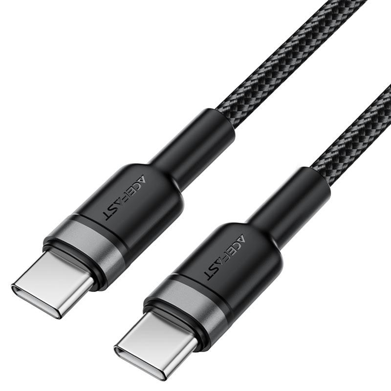 Дата кабель Acefast C22-03 USB-C → USB-C 60W (1.2 м) Black