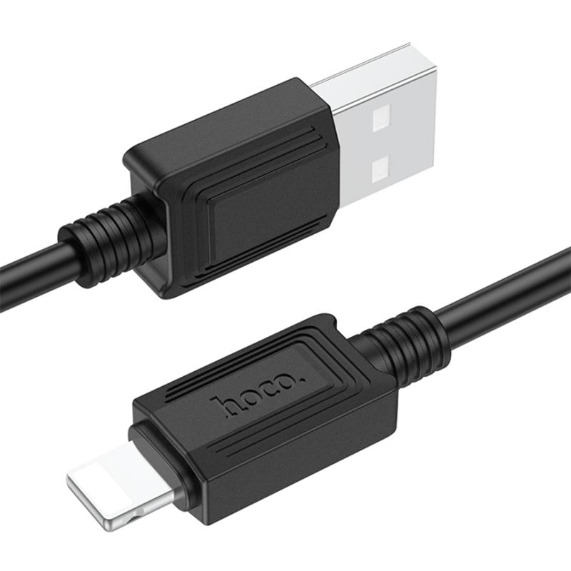 Дата кабель Hoco X73 Ferry USB to Lightning 2.4 А (1 м) Black