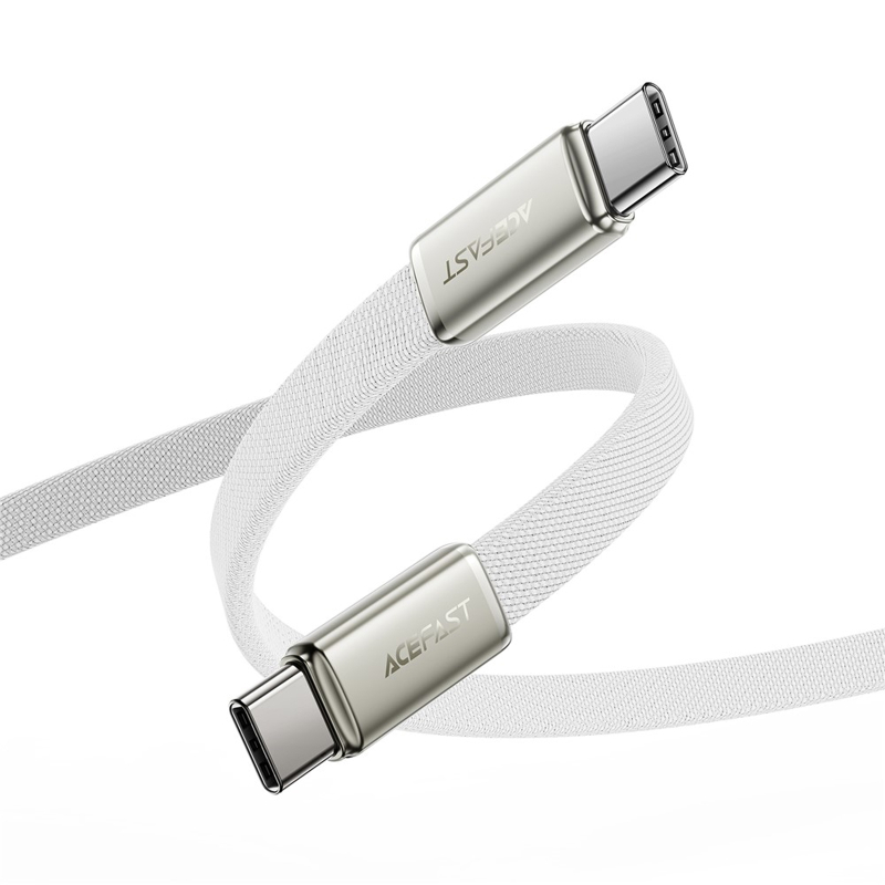 Дата кабель Acefast C24-03 USB-C → USB-C 60W (1.2 м) White
