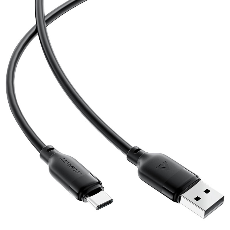 Дата кабель Acefast C16-04 USB to USB-C 3 А (1.2 м) Black