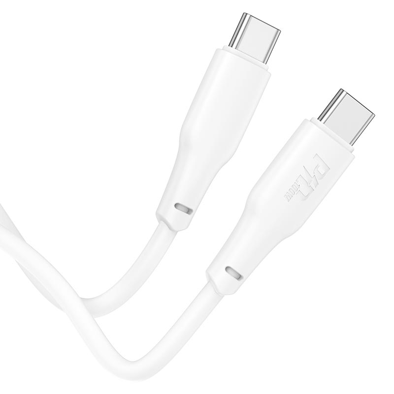 Дата кабель Hoco X93 Force USB-C → USB-C 100W (2 м) White