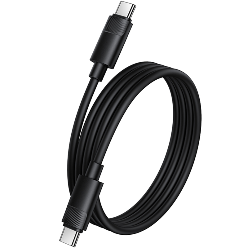 Дата кабель Borofone BX123 Leya USB-C → USB-C 60W (1 м)
