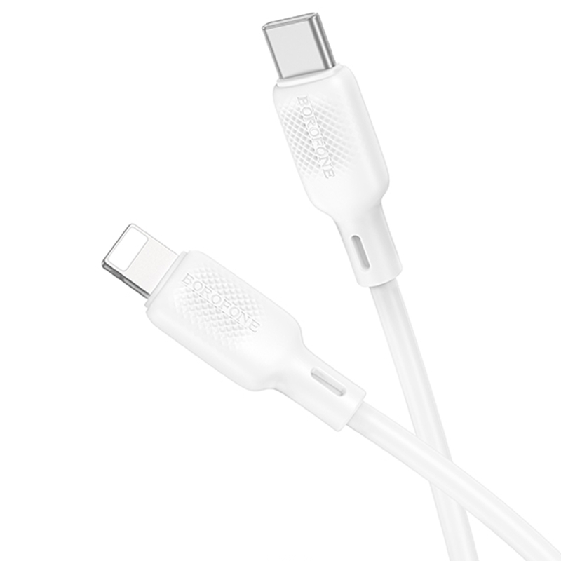 Дата кабель Borofone BX113 Lenny USB-C → Lightning 27W (1 м)