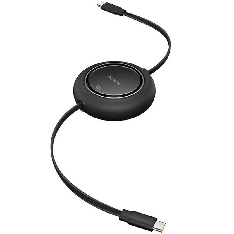Дата кабель Baseus Free2Pull Mini Retractable USB-C → USB-C 100W (2 м) (P10364500113) Cluster Black