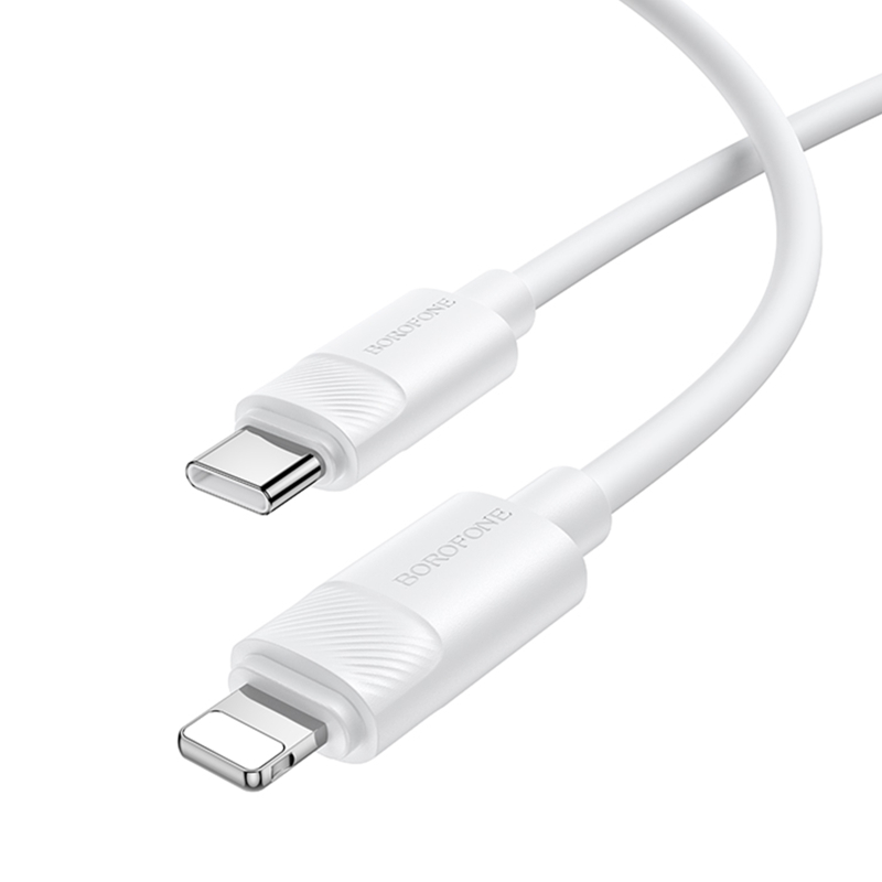 Дата кабель Borofone BX123 Leya USB-C → Lightning 30W (1 м)