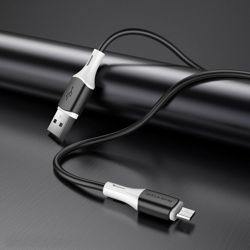 Дата кабель Borofone BX79 USB to Micro-USB (1 м)
