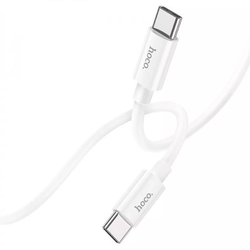 Дата кабель Hoco X87 Magic USB-C → USB-C PD 60W (1 м) White