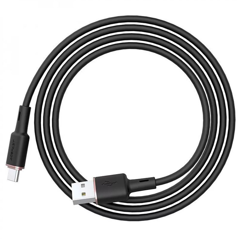 Дата кабель Acefast C2-04 USB to USB-C 3 А (1.2 м) Black