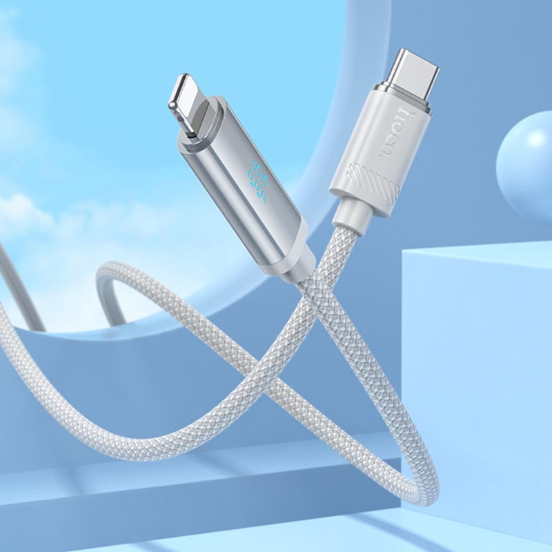 Дата кабель Hoco U127 Power USB-C → Lightning (1.2 м)