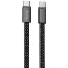 Дата кабель Hoco X125 Exceso Type-C to Type-C 60W (1m) Black
