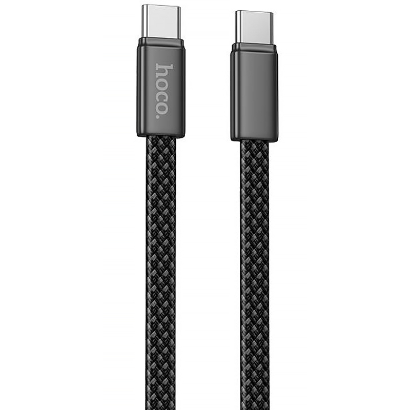 Дата кабель Hoco X125 Exceso USB-C → USB-C 60W (1 м) Black