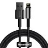 Дата кабель Baseus Tungsten Gold USB to Lightning Cable 2.4A (2m) (CALWJ-A0) Black