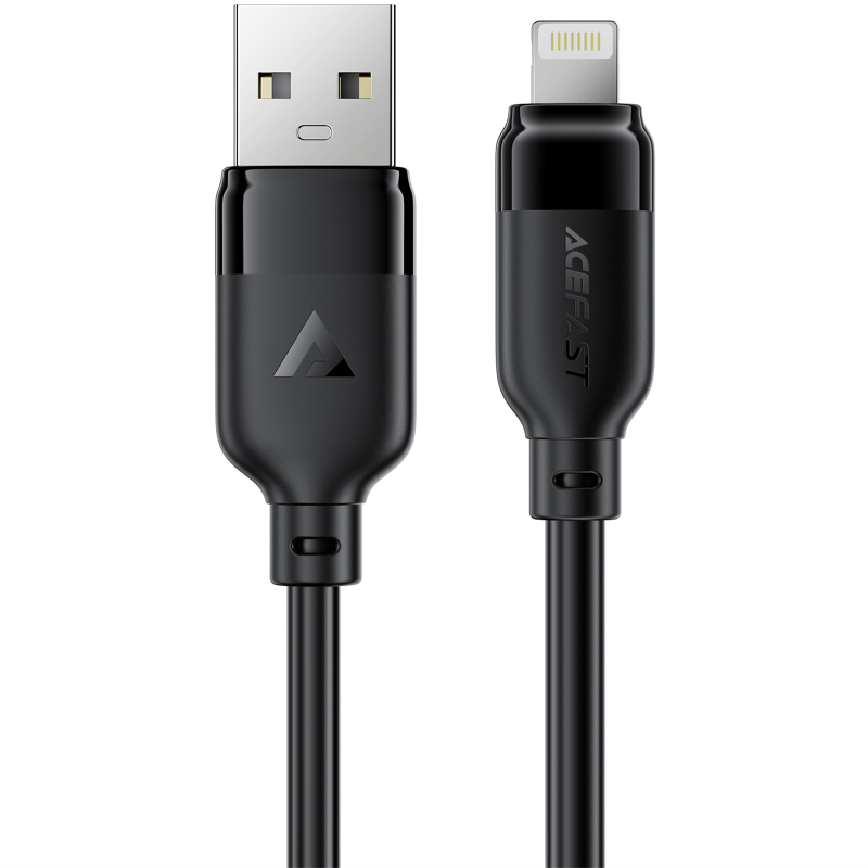 Дата кабель Acefast C16-06 USB to Lightning 2.4 А (2 м) Black