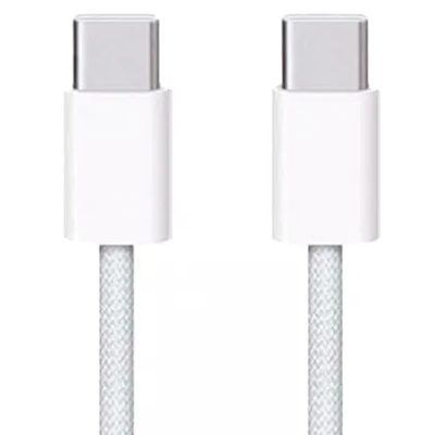 Дата кабель Amaya AD65CC USB-C → USB-C 60W (1 м) White
