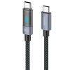 Дата кабель Amaya 50CC Type-C to Type-C 100W (1.5m) Black