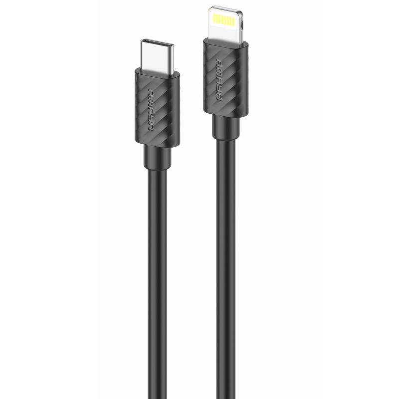 Дата кабель Amaya 77CL USB-C → Lightning 27W (1 м) Black