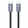 Дата кабель Amaya 61CC Type-C to Type-C 60W (1m) Gray