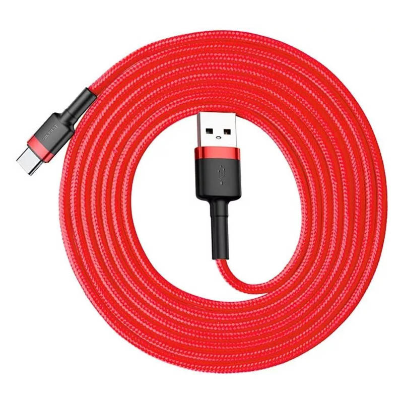 Дата кабель Baseus Cafule USB to USB-C Cable 2 А (2 м) (CATKLF-C)