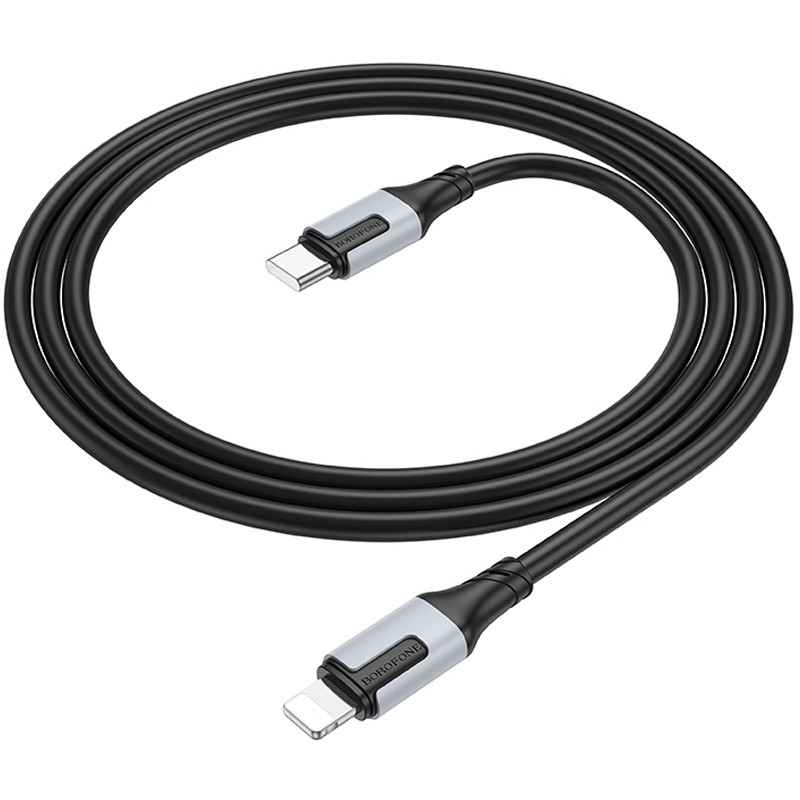 Дата кабель Borofone BX101 Creator USB-C → Lightning 27W (1 м) Black