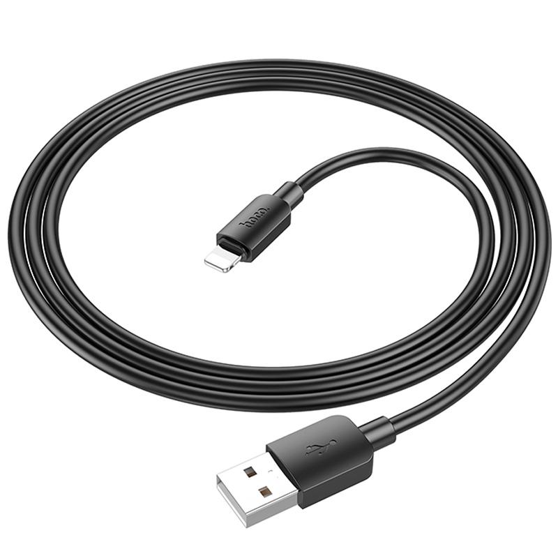 Дата кабель Hoco X96 Hyper USB to Lightning 12W (0.25 м) Black