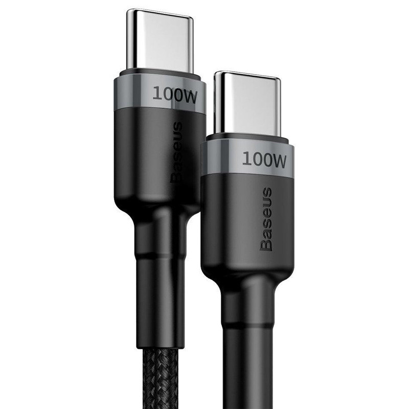 Дата кабель Baseus Cafule USB-C → USB-C PD2.0 100W (2 м) (CATKLF-AL)