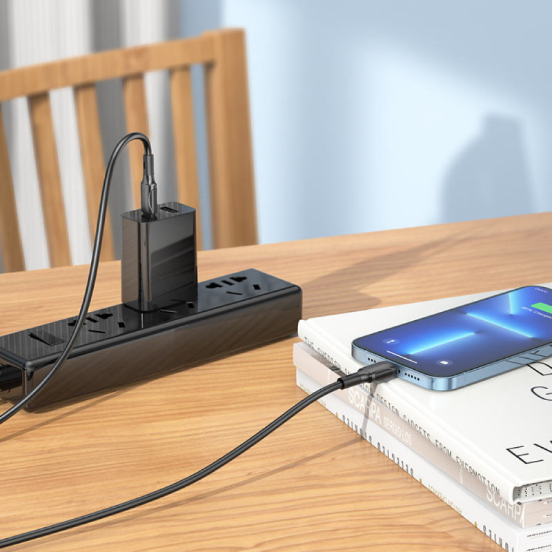 Дата кабель Borofone BX80 Succeed USB-C → Lightning 20W (1 м)